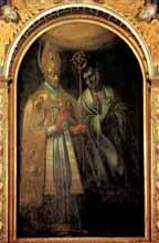 Św. Stanisław - obraz w ołtarzu głównym